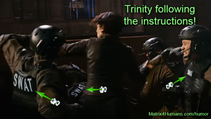 Matrix Resurrections Trinity Fighting